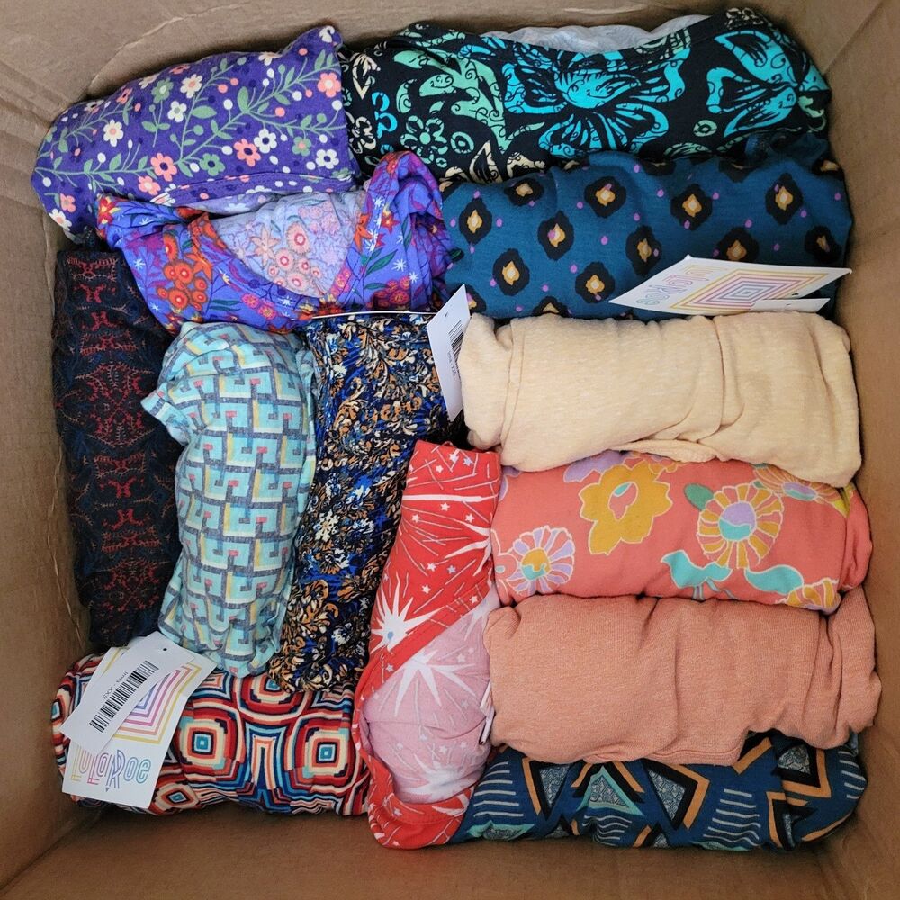 19 lb 50 Pc LuLaRoe Reseller Bulk Lot Mostly NWT Tops Tunics Dresses Assorted